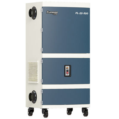 4 परतों लेजर उत्कीर्णन के लिए 1.5kw पोर्टेबल धूआं कलेक्टरों फ़िल्टर