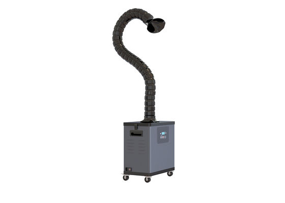 सिंगल सक्शन आर्म 80W सोल्डर फ्यूम एक्सट्रैक्टर 235m3 / h