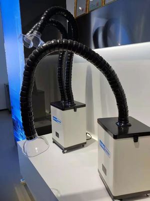 80W नेल सैलून धूआं चिमटा उच्च नकारात्मक दबाव 1800pa कील धूल कलेक्टर