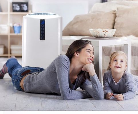 HEV फिल्टर और यूवी लाइट रूम के साथ 220V 30dB एयर प्यूरीफायर
