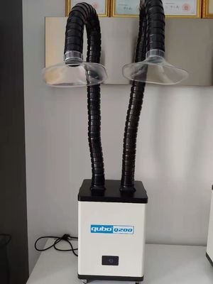 आसान स्थापना 150W मिलाप धुआँ चिमटा पवन की गति 17 मी / एस
