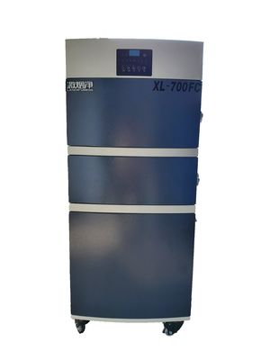 पल्स बैक ब्लोइंग सिस्टम के साथ 700W लेजर फ्यूम एक्सट्रैक्टर 750 M3 / H