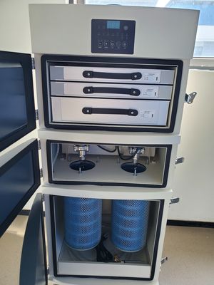 पल्स बैक ब्लोइंग सिस्टम के साथ 700W लेजर फ्यूम एक्सट्रैक्टर 750 M3 / H