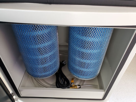 पल्स बैक ब्लोइंग सिस्टम के साथ 700W लेजर फ्यूम एक्सट्रैक्टर 750 M3 / H