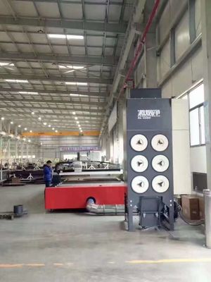 लेजर वुडवर्किंग उपकरण के लिए 6000M3 / H धमाका प्रूफ डस्ट कलेक्टर 7500W