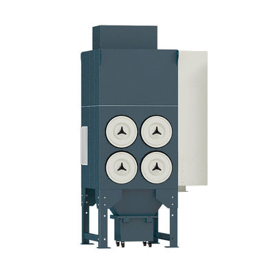 4 सिलेंडर सेल्फ क्लीनिंग सिस्टम के साथ 5500W लेजर डस्ट फ्यूम एक्सट्रैक्टर 3000 M3 / H