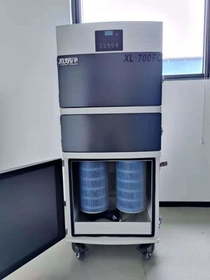 लकड़ी के काम के लिए 750M3 / H औद्योगिक पोर्टेबल धूल कलेक्टर मशीन